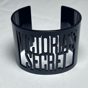 Victoria's Secret Black Logo Cutout Cuff